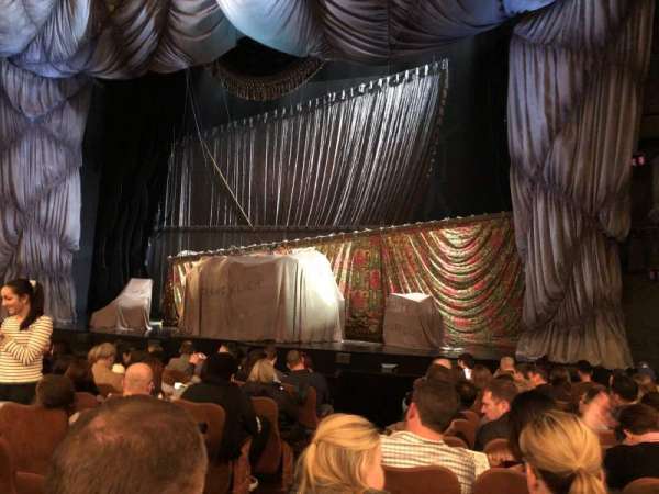 Majestic Theatre, section: Orchestra R, row: H, seat: 4