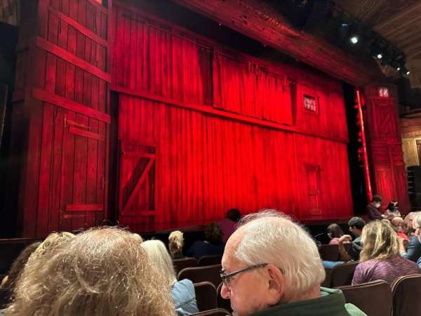 Winter Garden Theatre, section: Orchestra L, row: F, seat: 9
