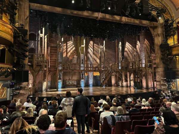 Richard Rodgers Theatre, section: Orchestra L, row: L, seat: 3