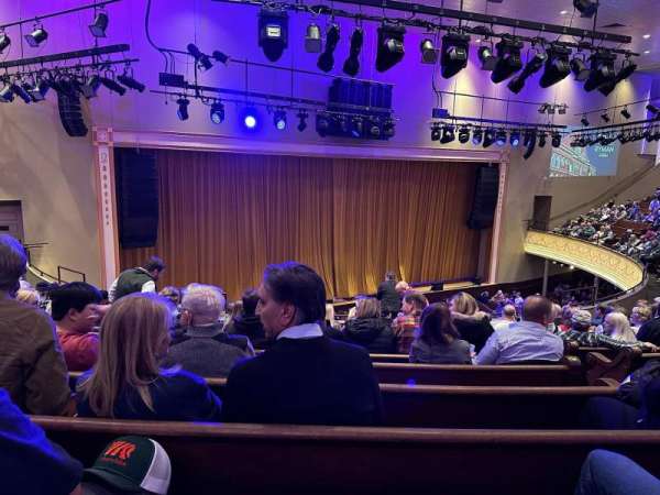 Ryman Auditorium, section: BAL-14, row: L, seat: 4