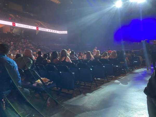 Toyota Arena, section: FLOOR 3, row: 22, seat: 12