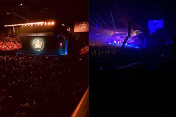 Kia Forum, section: 107, row: 1, seat: 7-8