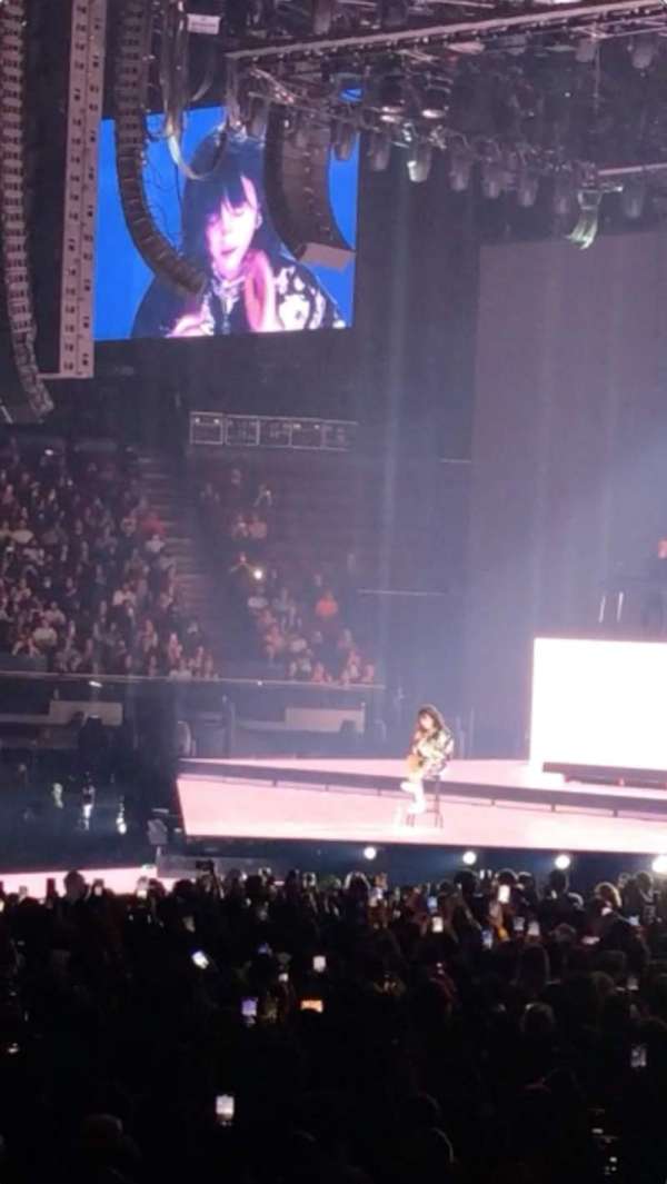 Kia Forum, section: 108, row: 1, seat: 1,2,3,4