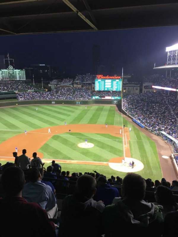 Wrigley Field, section: 413L, row: 5, seat: 17