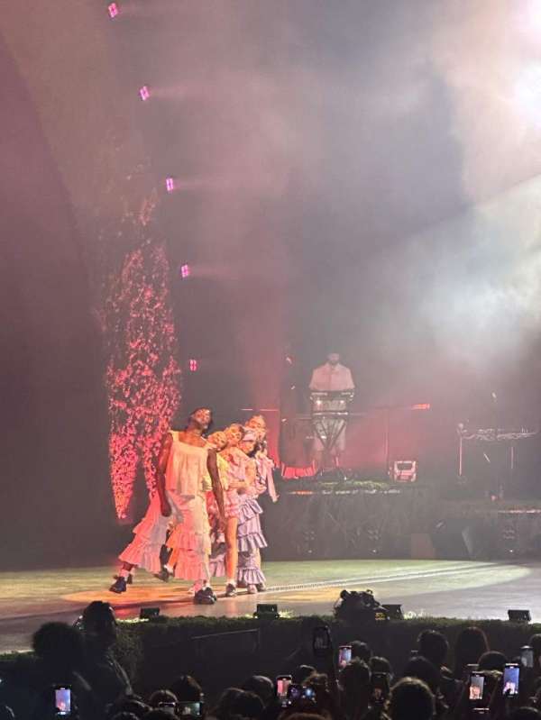 Vorst Nationaal, section: 128, row: 3, seat: 8