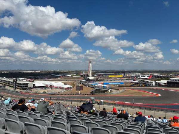 Circuit of the Americas, section: T1-3, row: 26, seat: 4