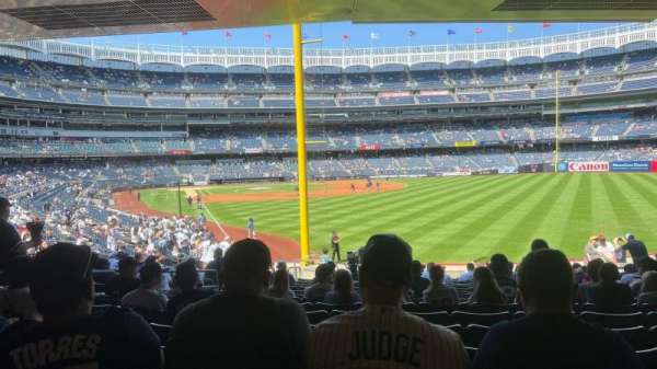 Yankee Stadium, section: 107, row: 16, seat: 10-11