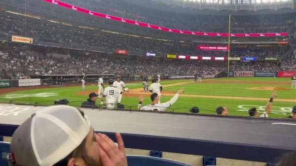 Yankee Stadium, section: 017A, row: 3, seat: 1-2