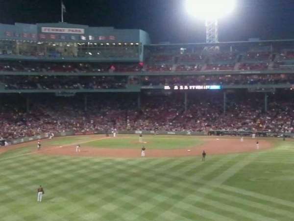 Fenway Park, section: Bleacher 41, row: 45, seat: 17