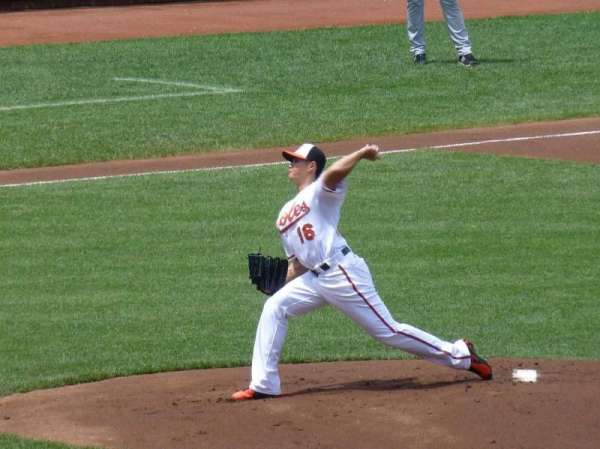 Oriole Park at Camden Yards, section: 13, row: 1, seat: 16