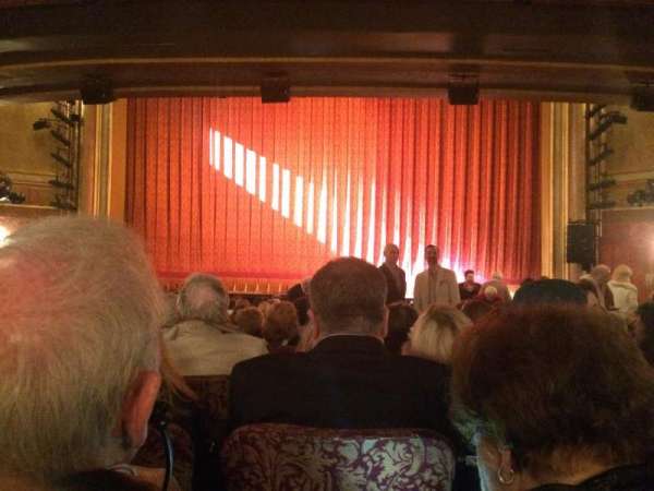 St. James Theatre, section: Orchestra C, row: Q, seat: 103