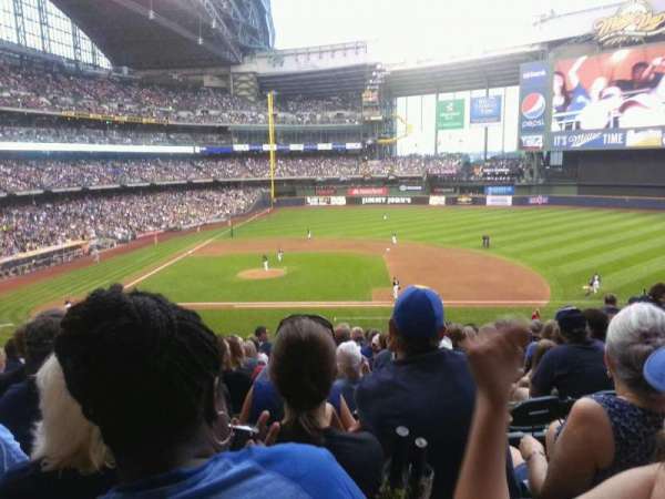 American Family Field, section: 213, row: 13, seat: 7