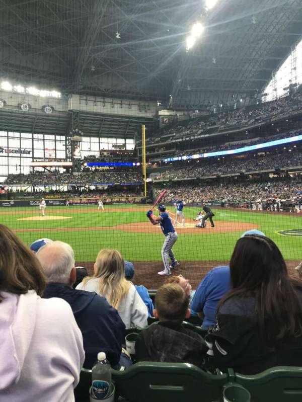 American Family Field, section: 120, row: 5, seat: 5