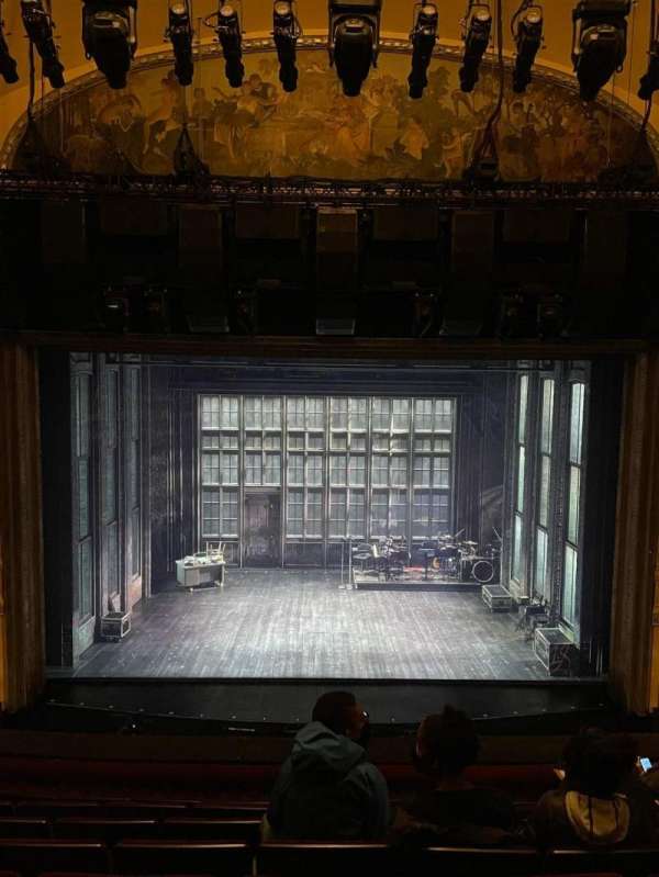 Neil Simon Theatre, section: Front Mezzanine C, row: H, seat: 112