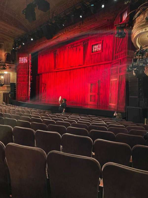Winter Garden Theatre, section: Orchestra R, row: L, seat: 26