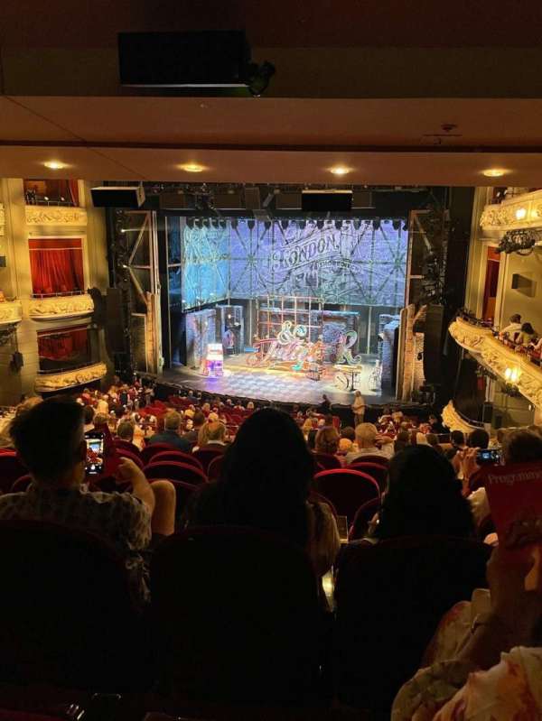 Princess of Wales Theatre, section: Dress Circle R, row: J, seat: 12