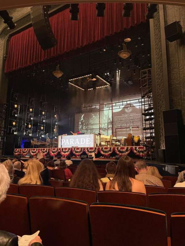 Mainstage at the New York City Center, section: Orchestra R, row: H, seat: 12
