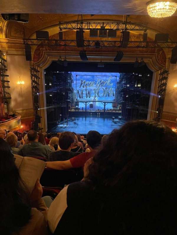 St. James Theatre, section: Mezzanine C, row: O, seat: 110