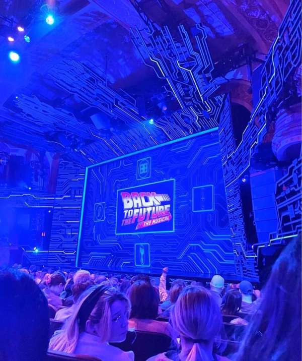 Winter Garden Theatre, section: Orchestra R, row: N, seat: 26