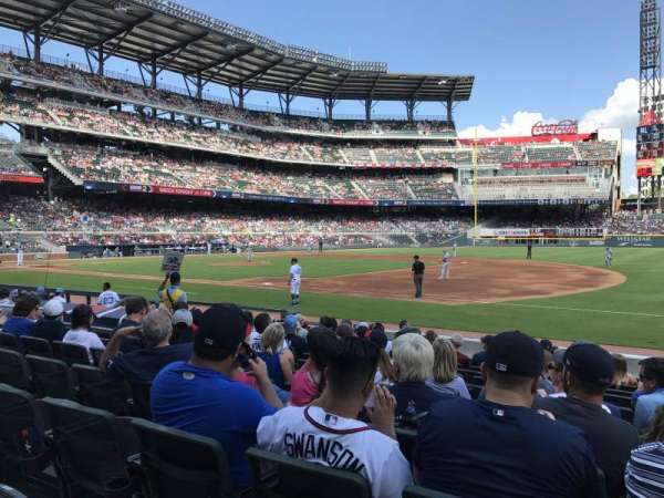 Truist Park, section: 16, row: 12, seat: 1