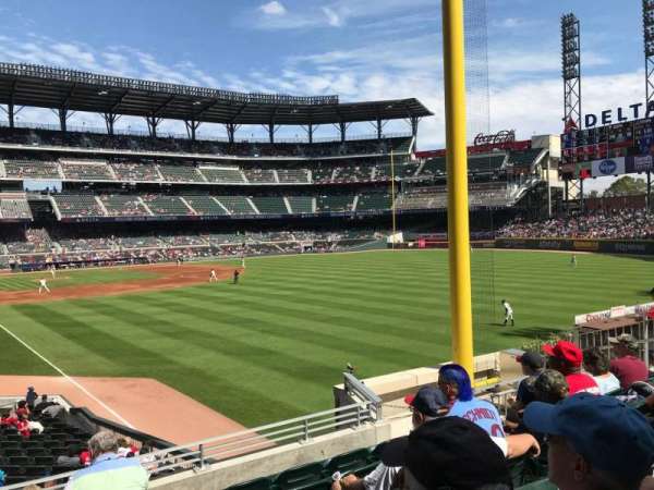 Truist Park, section: 107, row: 6, seat: 2