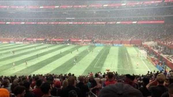 Mercedes-Benz Stadium, section: 107, row: 36, seat: 1