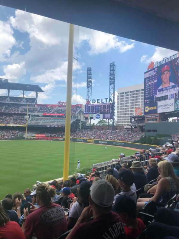 Truist Park, section: 107, row: 8, seat: 10