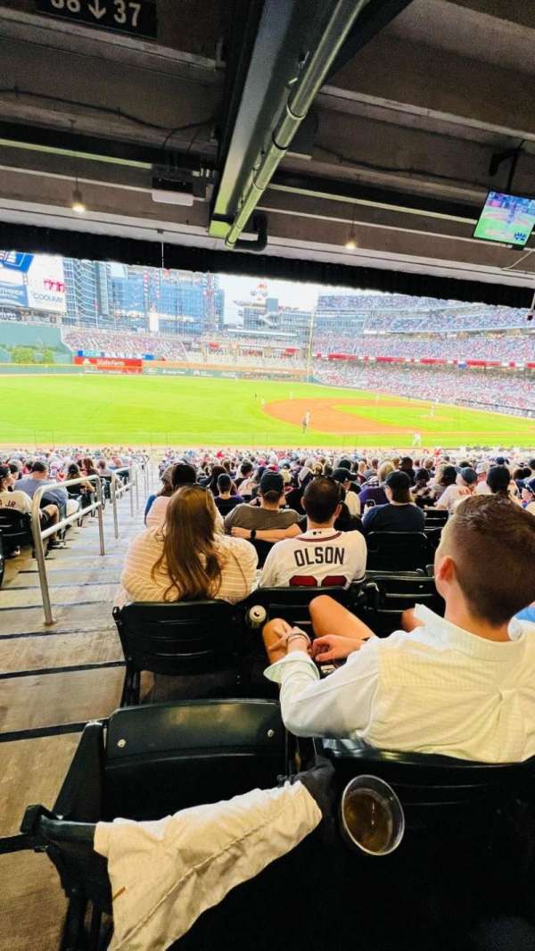 Truist Park, section: 138, row: 18, seat: 19