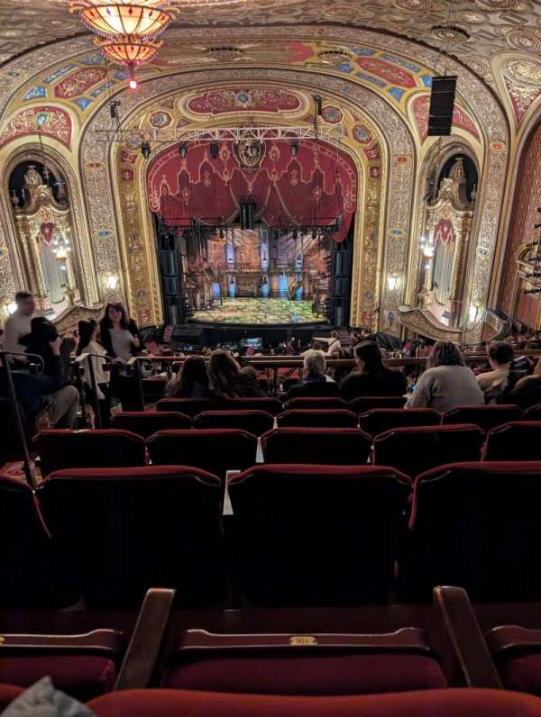 Providence Performing Arts Center, section: Second Dress Circle RC, row: P, seat: 106