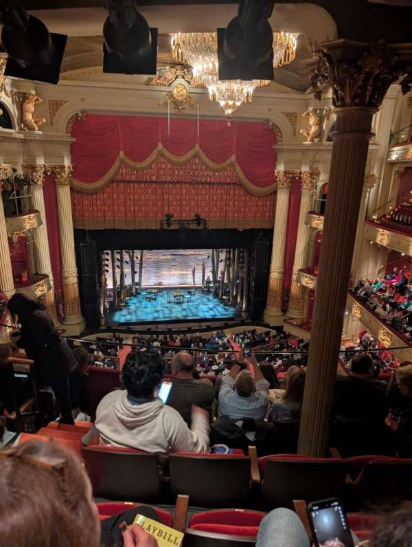 Academy of Music, section: Family Circle E, row: F, seat: 114