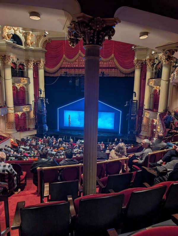 Academy of Music, section: Balcony D, row: D, seat: 4