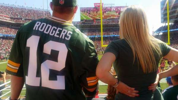 Levi's Stadium, section: 103, row: 3, seat: 22
