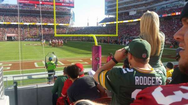Levi's Stadium, section: 103, row: 3, seat: 22