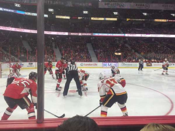 Canadian Tire Centre, section: 118, row: B, seat: 8