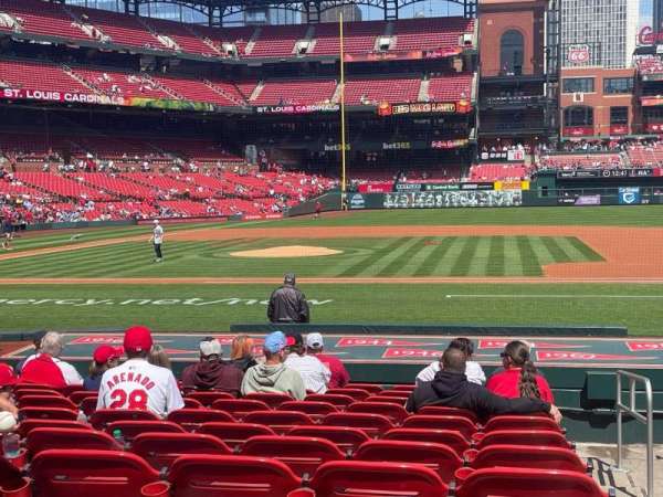 Busch Stadium, section: 144, row: 5, seat: 12
