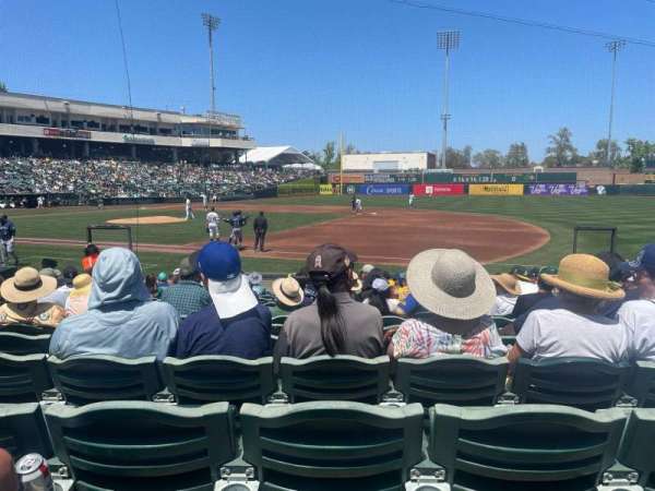 Sutter Health Park, section: 104, row: 11, seat: 12