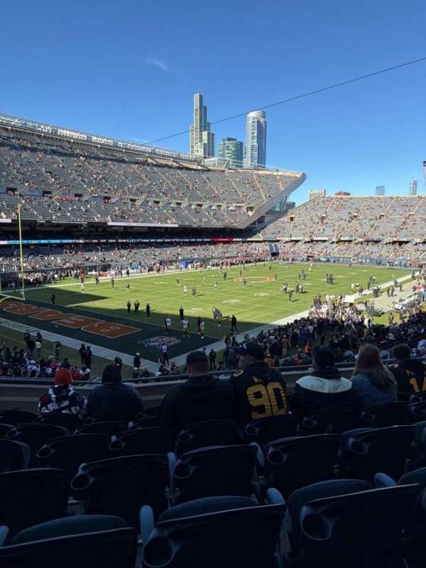 Soldier Field, section: 218, row: 7, seat: 19