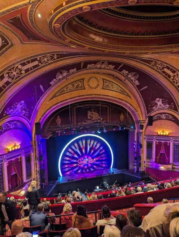 Liverpool Empire, section: Circle, row: N, seat: 61