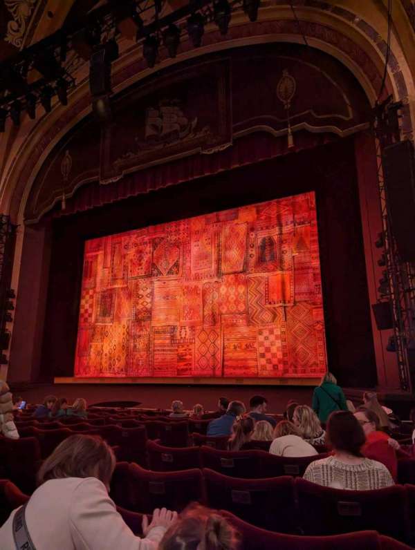 Liverpool Empire, section: Stalls, row: G, seat: 14