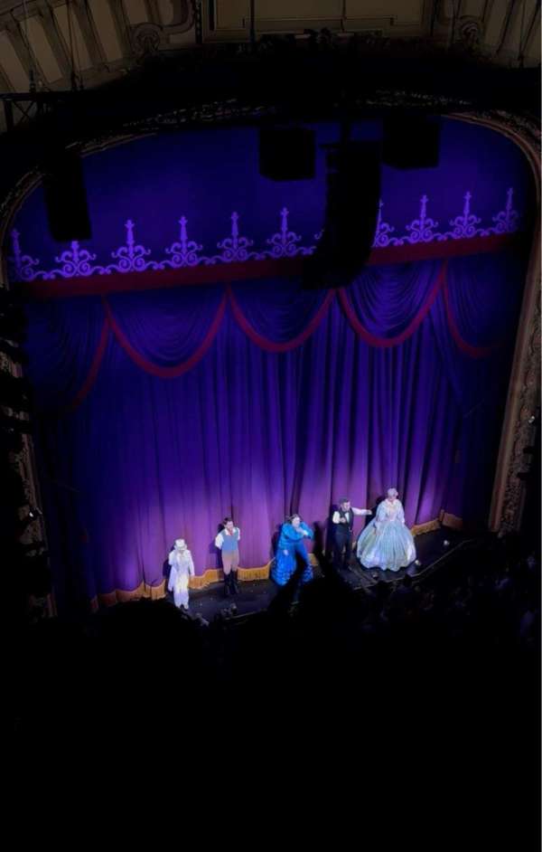 Lyceum Theatre, Broadway, section: Balcony L, row: E, seat: 9