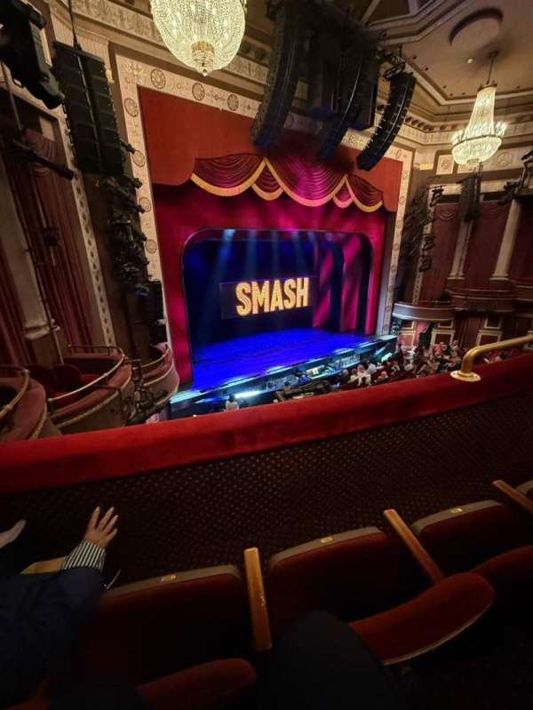 Imperial Theatre, section: Front Mezzanine L, row: B, seat: 104