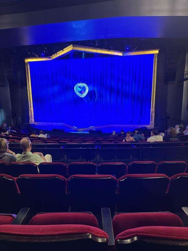 Broadway Playhouse, section: Center, row: K, seat: 4