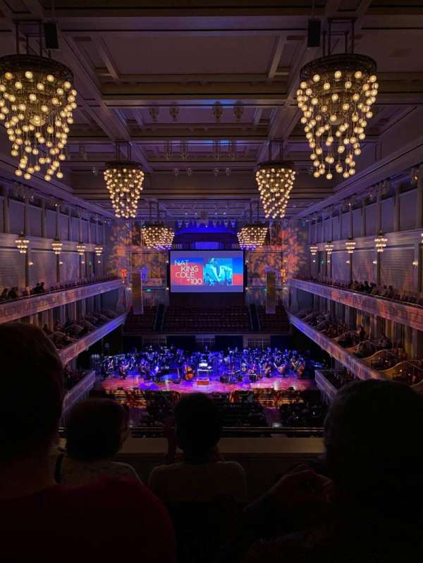 Schermerhorn Symphony Center, section: Balcony Center, row: C, seat: 17