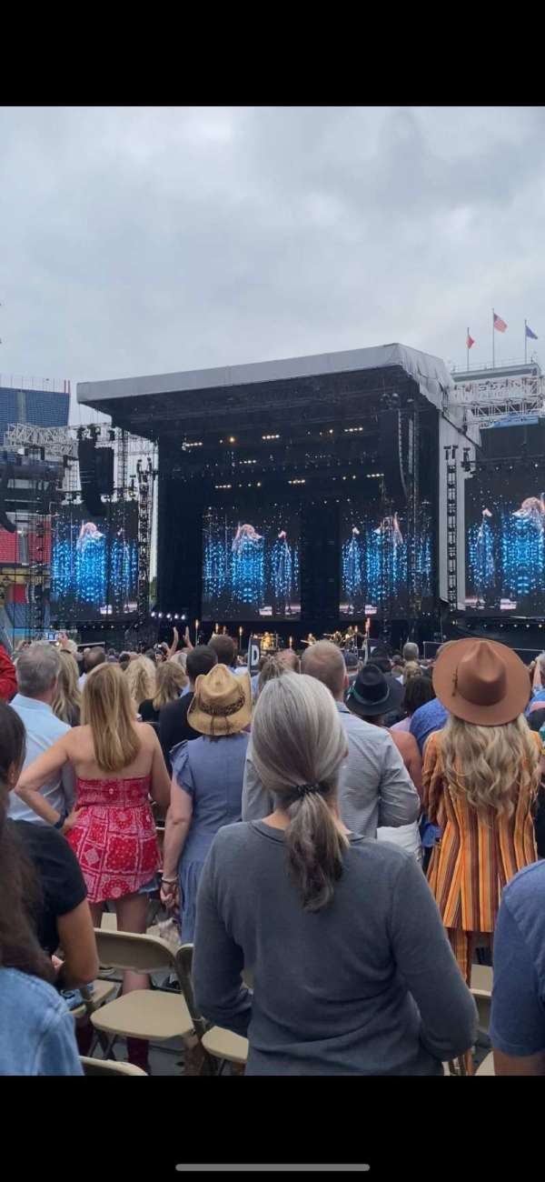 Nissan Stadium, section: Floor K, row: 21, seat: 16