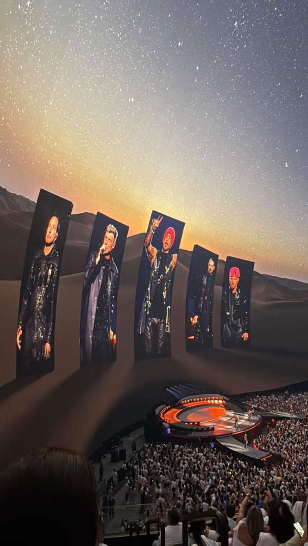 The Sphere, Vegas, section: 201, row: 9, seat: 12