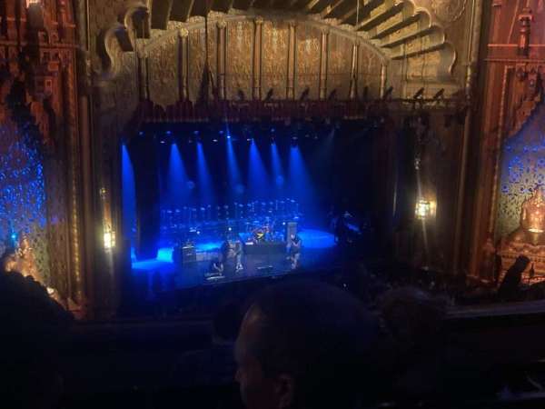 Fox Theatre Oakland, section: Mezzanine L, row: J, seat: 17