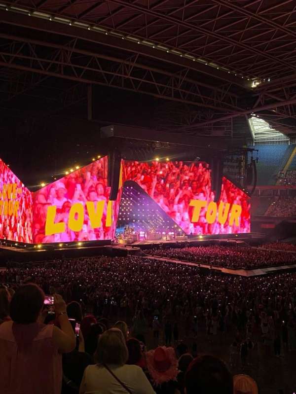 Principality Stadium, section: M28, row: 8, seat: 3-4