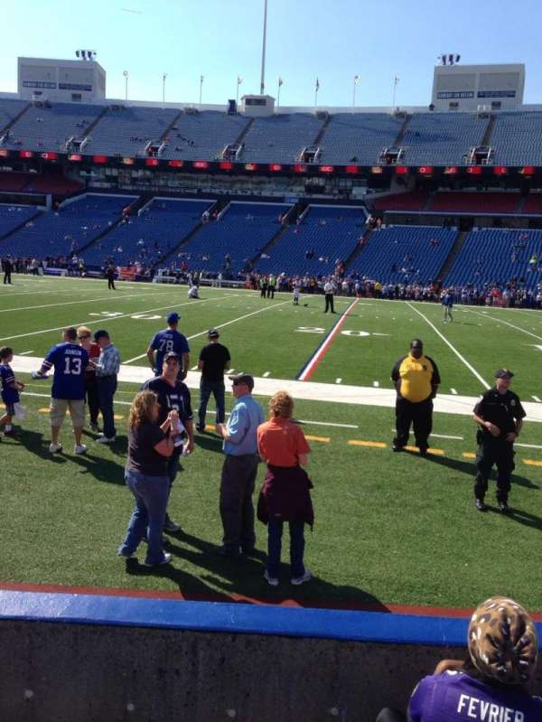 Highmark Stadium, section: 109, row: 4, seat: 6