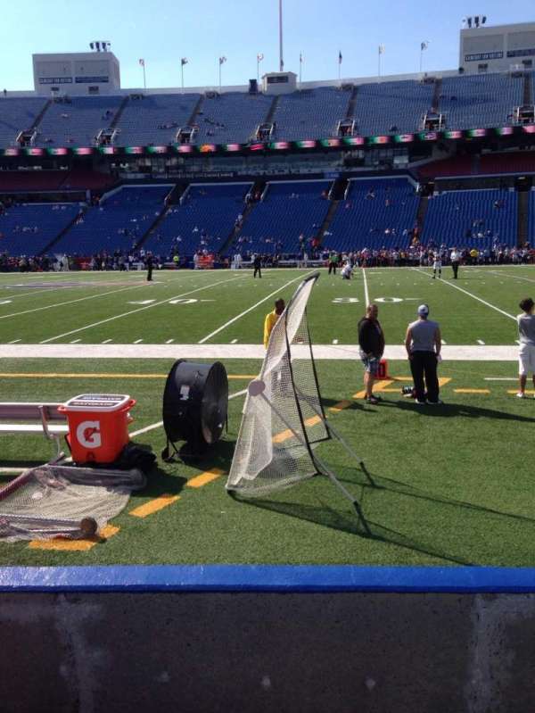 Highmark Stadium, section: 111, row: 4, seat: 7