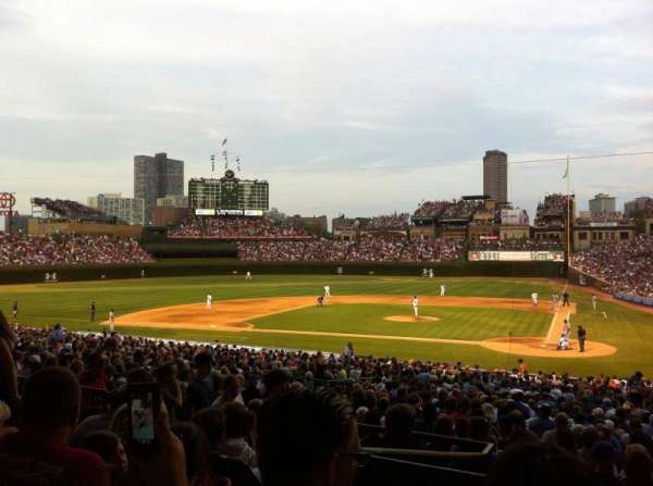 Wrigley Field, section: 214, row: 6, seat: 6